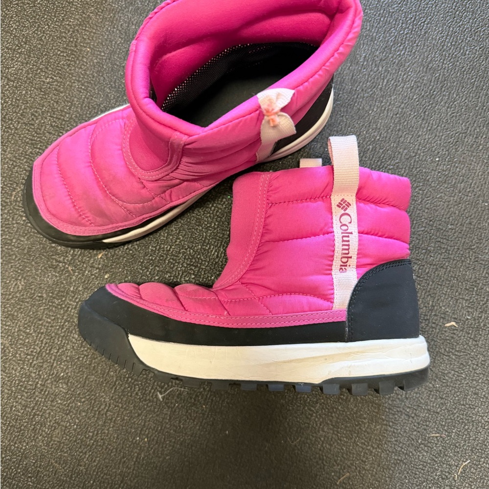 Columbia Kids Fuchsia Snow Boots